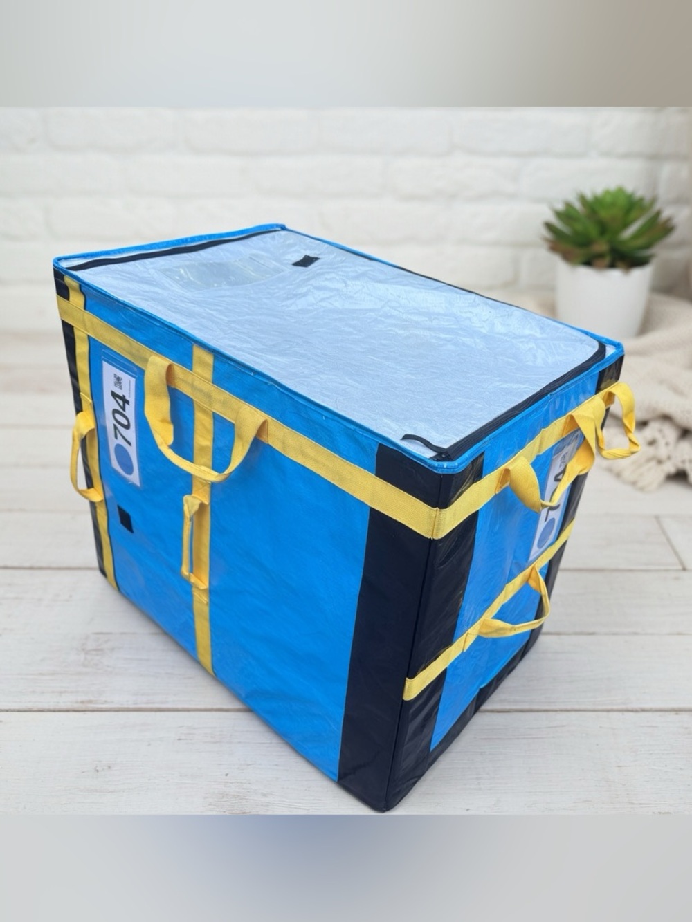 XL Amazon Delivery Tote – Heavy‑Duty 28×23×20 Collapsible Courier Bag